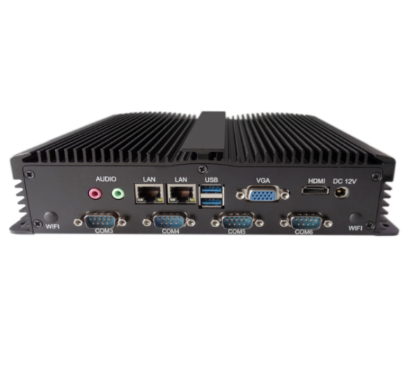 支架安装全铝BOX工控机MIS-ITX06 